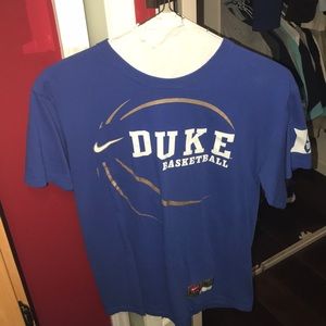 Nike duke basketball shirt, size small